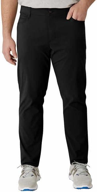 Winterproof men's fleece-lined waterproof pants with canvas finish - fashioncurb