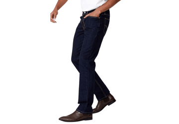 LEVI'S Side view of Levi’s 514 straight jeans with relaxed seat and thigh - fashioncurb