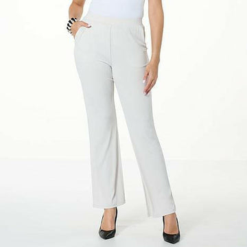 WynneLayers Matte Jersey Knit Flared Pant - fashioncurb