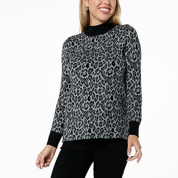 KATHY IRELAND JACQUARD SWE CAMEL - fashioncurb