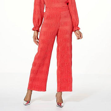 GBG BL PLEATED WIDE-LEG PA CYNCRL - fashioncurb