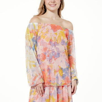 ANTTHONYPRINTEDOFF-SHOULDE ABSL - fashioncurb
