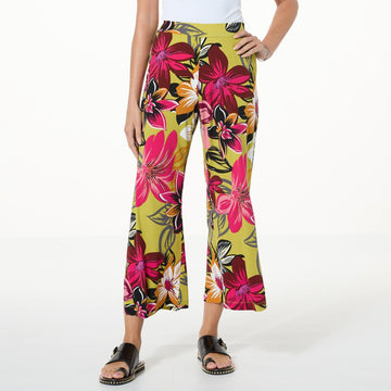 ANTTHONY PRINTED ANKLE PAN PLNFLR - fashioncurb