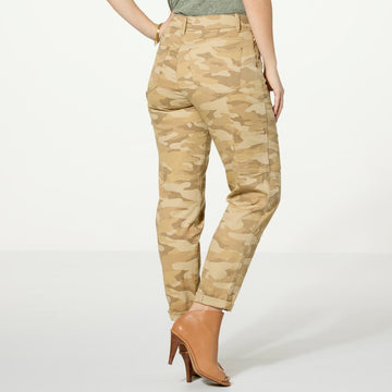 DEMOCRACYABS UTILITY PANT HNYWHT - fashioncurb