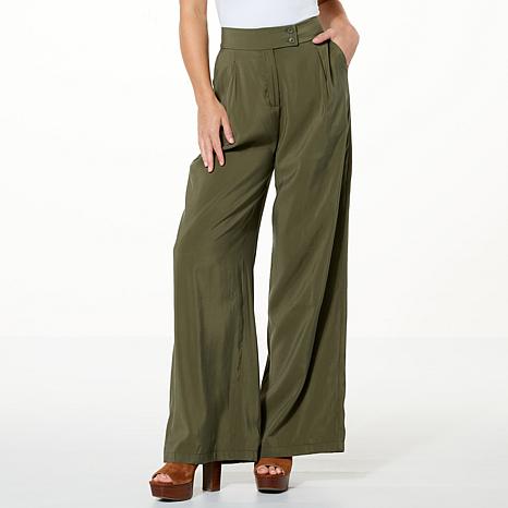 Jessica Simpson Melba Pleated Wide-Leg Trouser