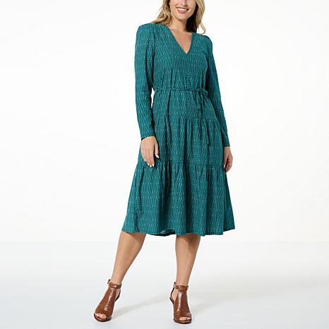 LA JOIE LONG TIERED DRESS ACACHV