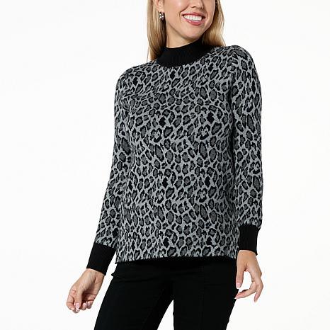 KATHY IRELAND JACQUARD SWE CAMEL - fashioncurb