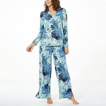 GBG KNIT PUFF-SLEEVE LOUNG BLKCOM - fashioncurb