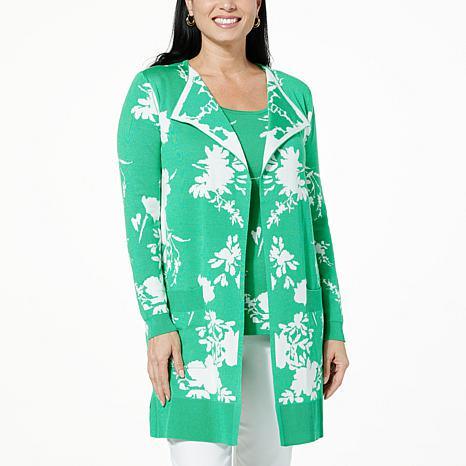 Nina Jacquard Knit Cardigan - fashioncurb