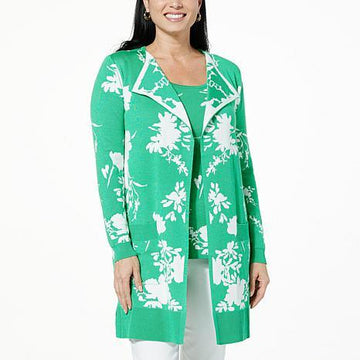 Nina Jacquard Knit Cardigan - fashioncurb