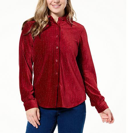 DG METALLICSTRIPE VELVET - fashioncurb
