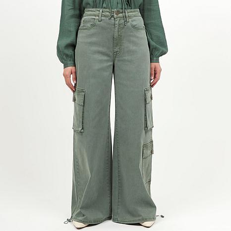 LA JOIE CINCHED HEM CARGO DCKGRN - fashioncurb