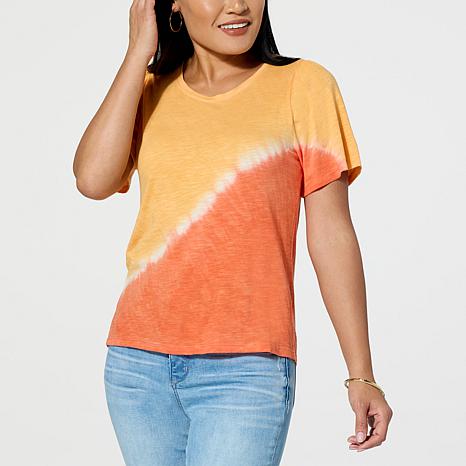 Democracy Tie Dye Knit Short-Sleeve Tee