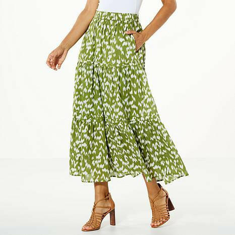 ANTTHONY COTTON MAXI SKIRT - fashioncurb