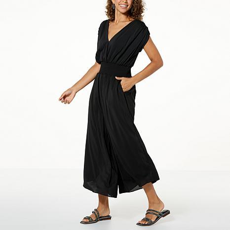 GBG BL WIDE LEG PLTD JUMPS - fashioncurb