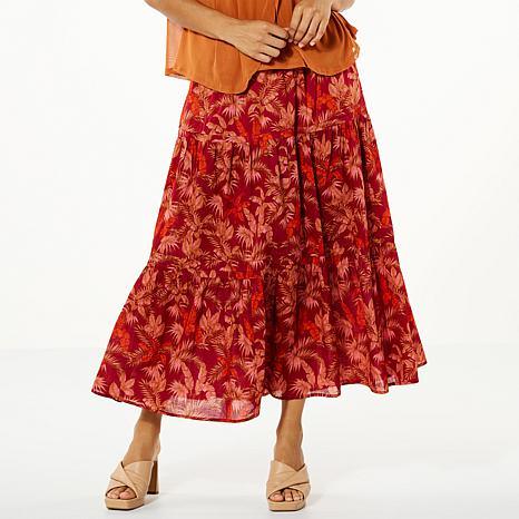 ANTTHONY COTTON MAXI SKIRT - fashioncurb