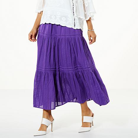 ANTTHONY COTTON MAXI SKIRT - fashioncurb