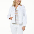 Democracy Puff-Sleeve Denim Jacket - fashioncurb
