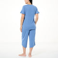 CC DREAMY SEERSUCKER SLEEP DRKBRY - fashioncurb