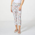 HUE Essential Denim Pull-On Capri - fashioncurb