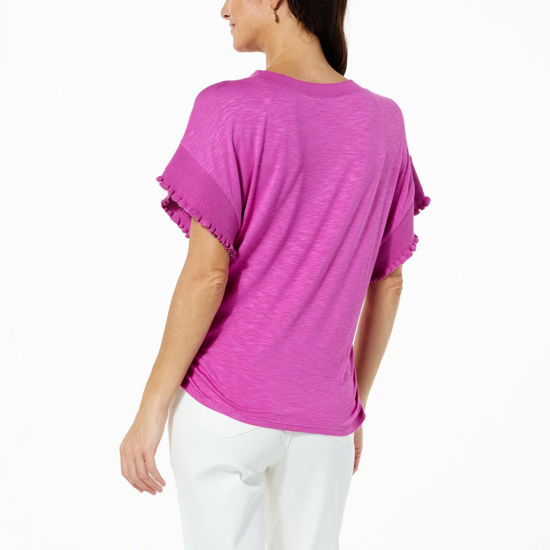 DEMOCRACY KNOT FRONT TOP SHKRSB - fashioncurb