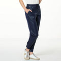 GBG BL FAUX LEATHER PONTE - fashioncurb