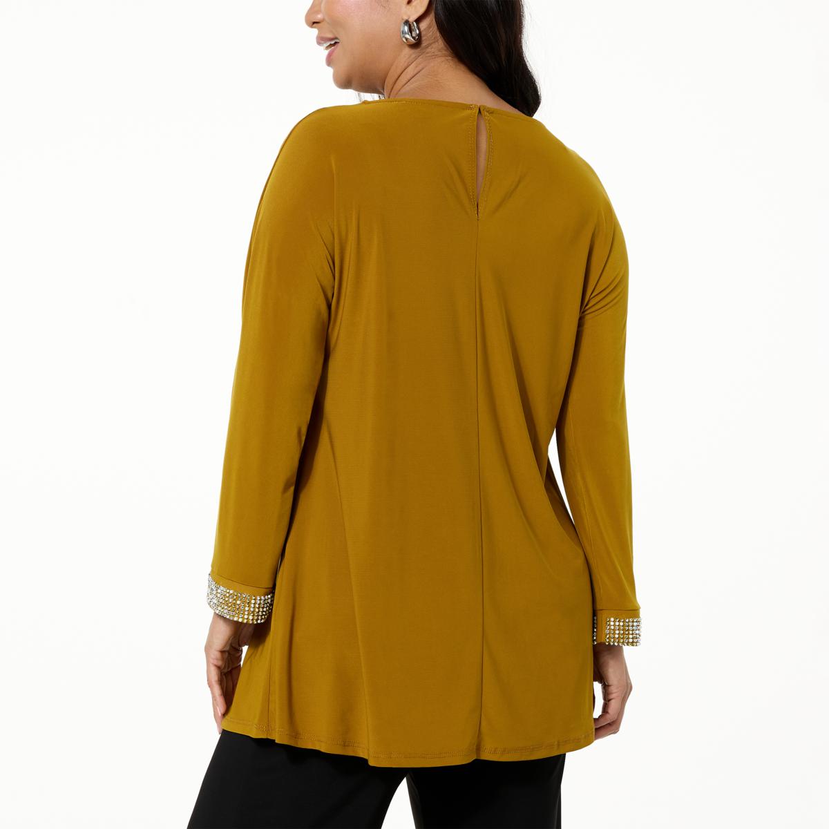 Antthony Embellished Pullover Poncho Top