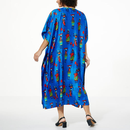 ANTTHONY V-NECK CAFTAN CLBLLD