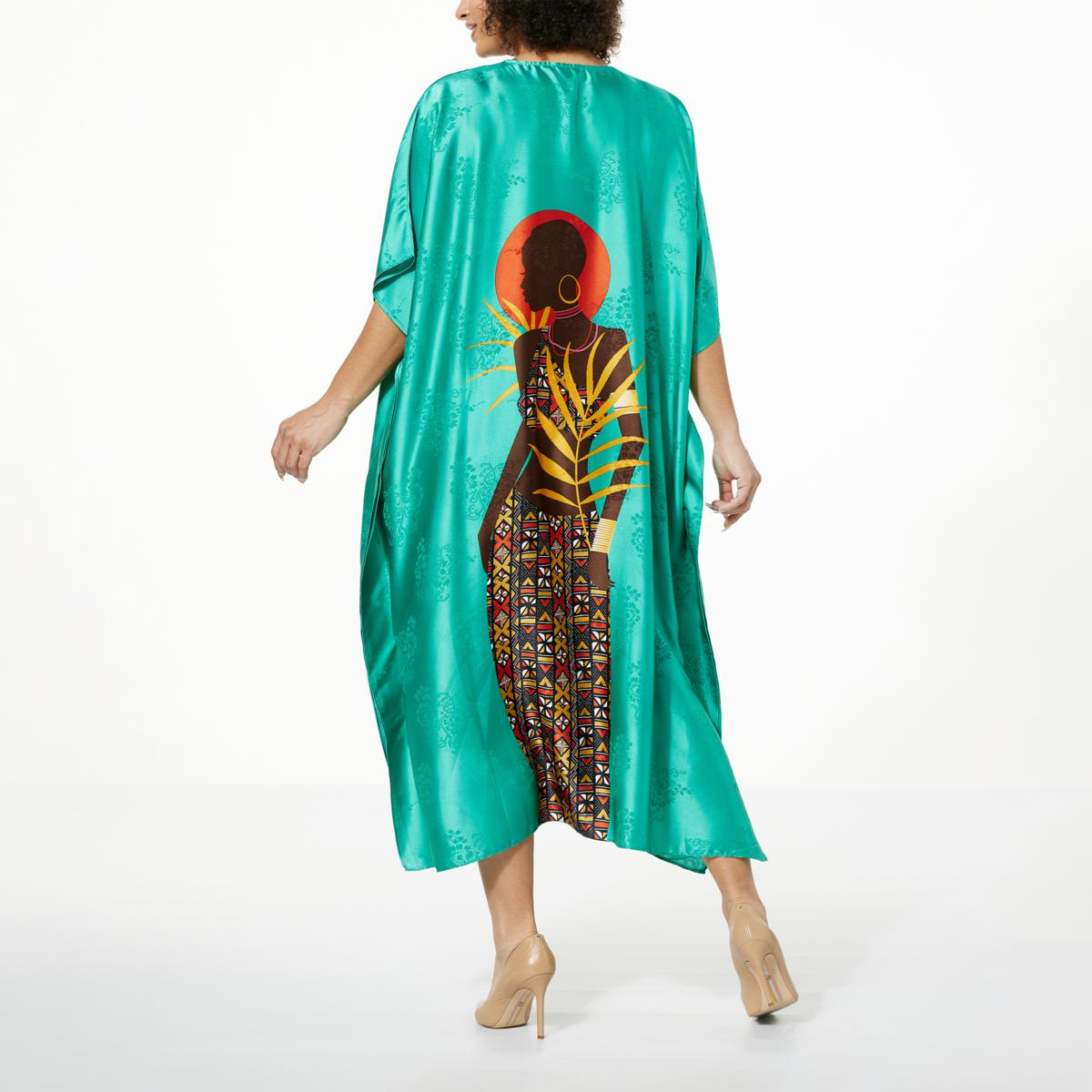 ANTTHONY V-NECK CAFTAN CLBLLD