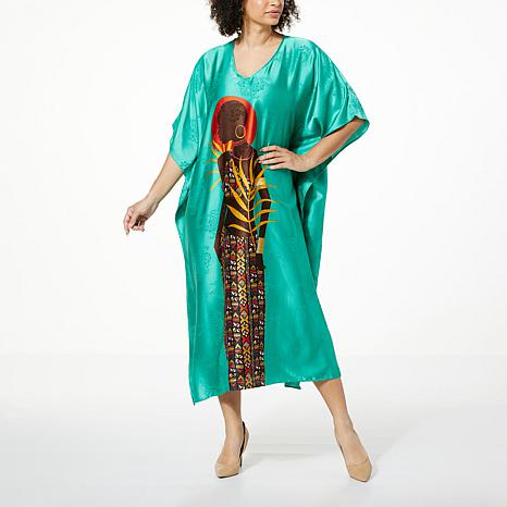 ANTTHONY V-NECK CAFTAN CLBLLD