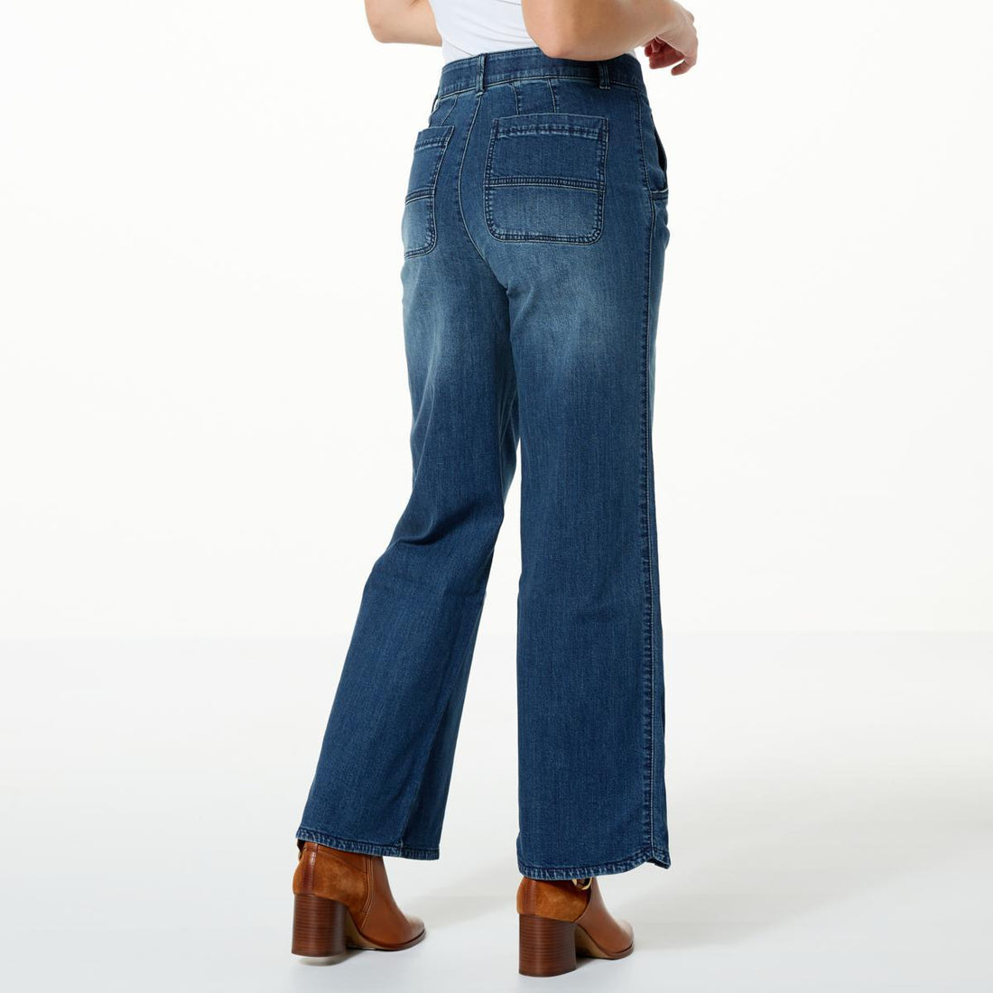 DEM AB Sol Sky Rise Wide Leg - fashioncurb