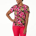 DG PRINTED DRAPE TEE MGNBLM - fashioncurb