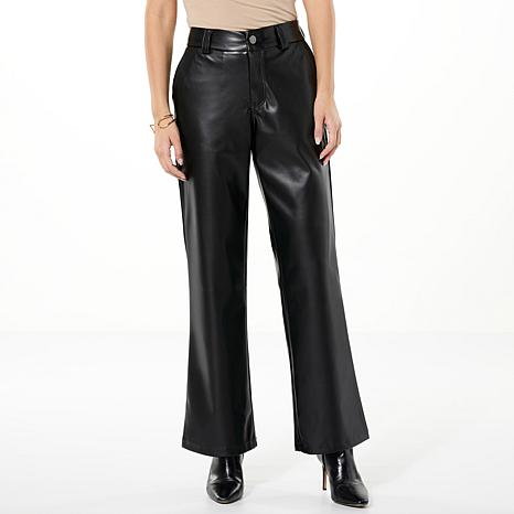 DG FAUX LEATHER TROUSER