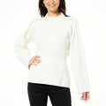 DG BUTTONSLEEVEMOCKNECKSW - fashioncurb
