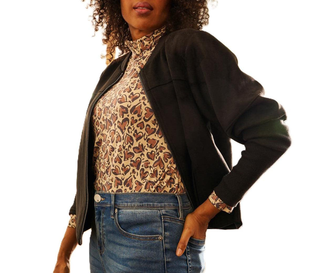 DG PRINTED TURTLENECK TOP - fashioncurb