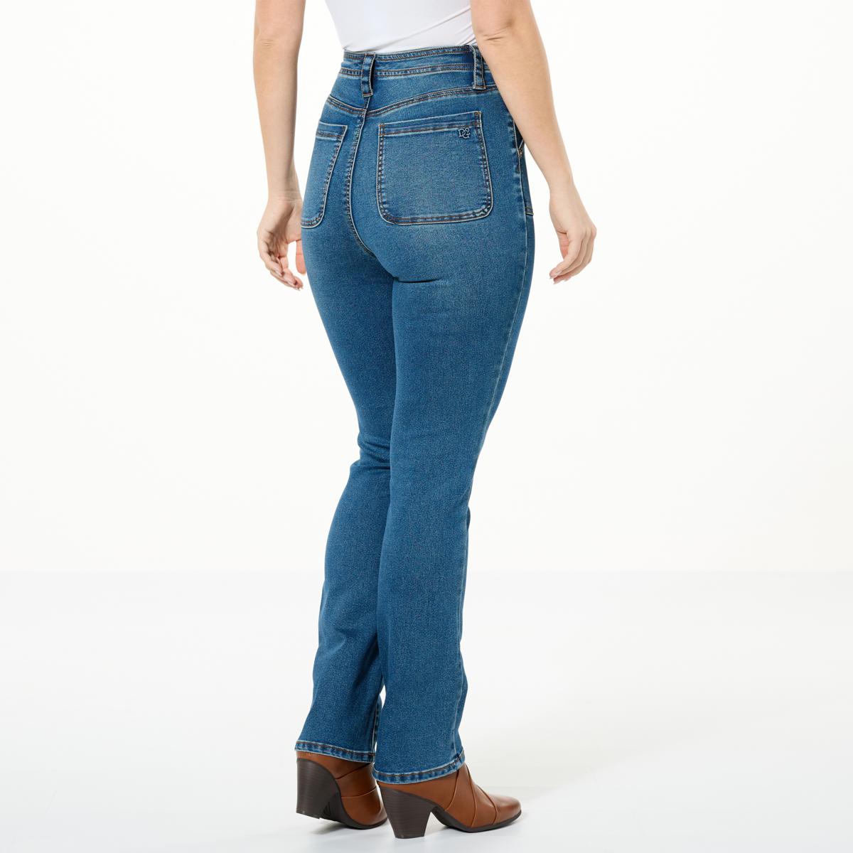 DG2 by Diane Gilman Virtual Stretch Straight-Leg Utility Jean