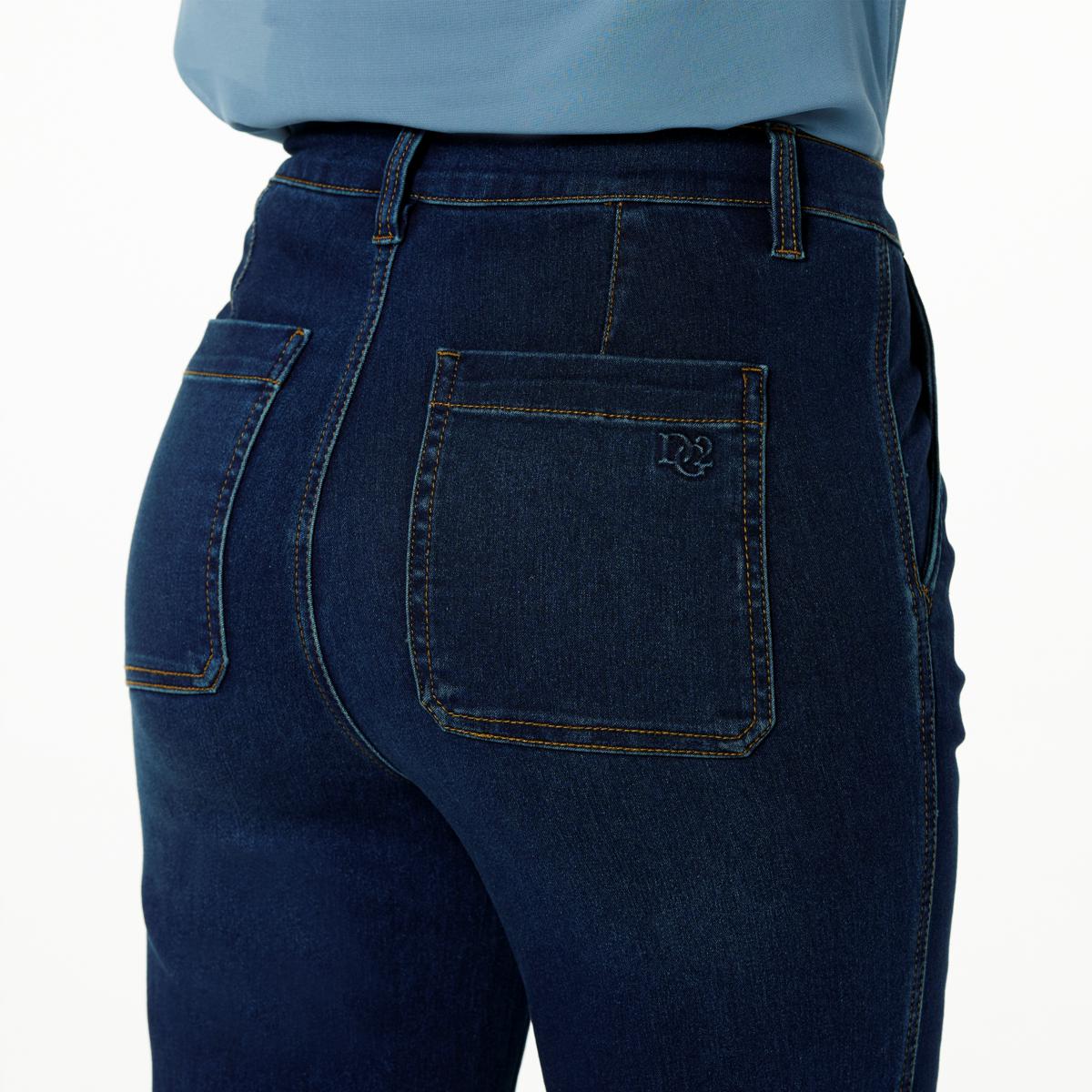 DG2 by Diane Gilman Virtual Stretch Wide-Leg Jean