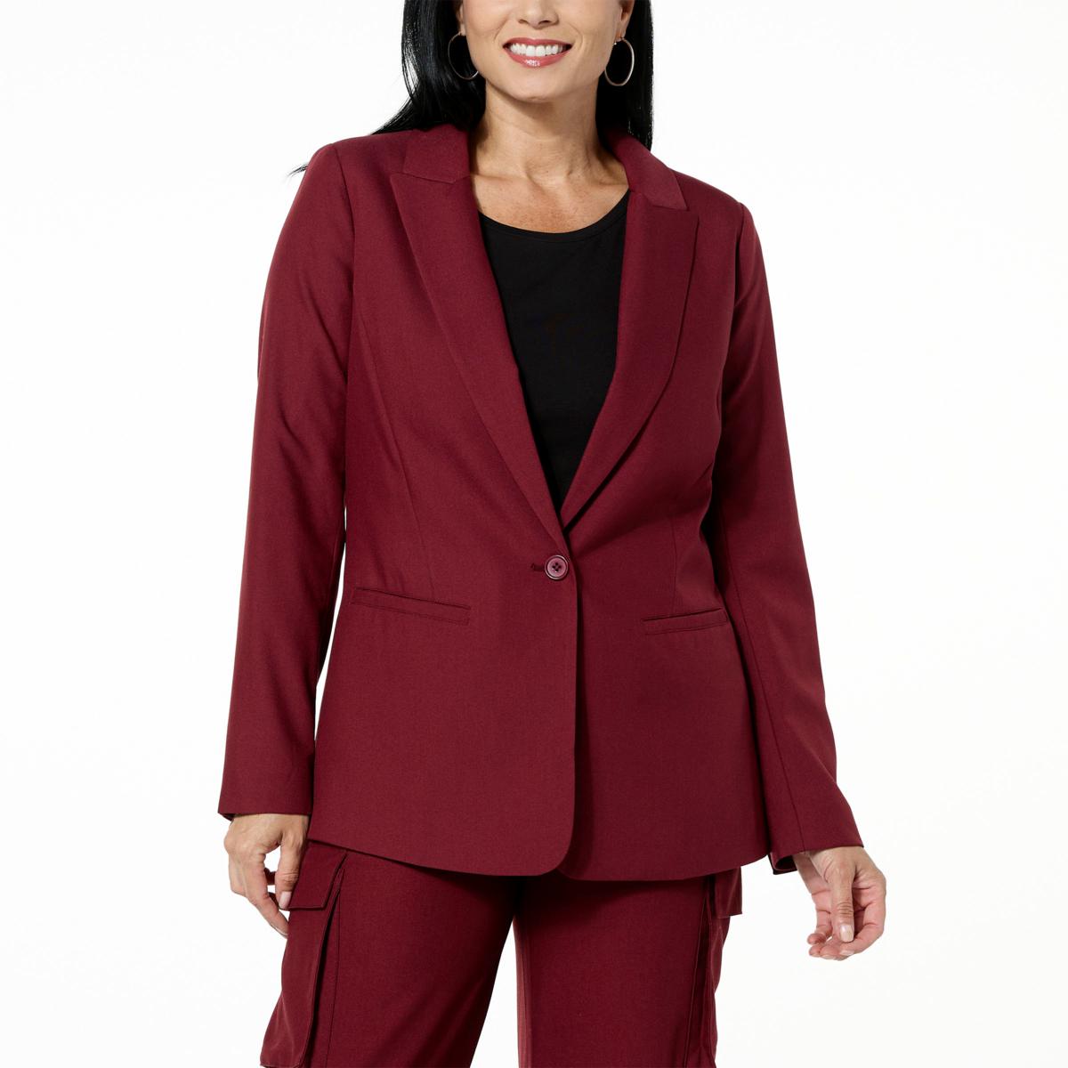 G by Giuliana Black Label Papa DePandi Collab Boyfriend Blazer