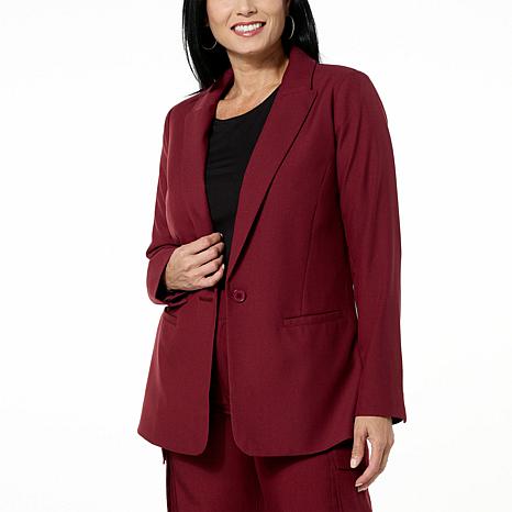 G by Giuliana Black Label Papa DePandi Collab Boyfriend Blazer