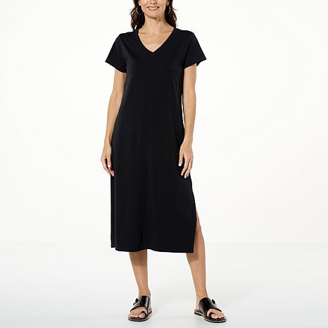 G by Giuliana Short-Sleeve T-Shirt Maxi Dress