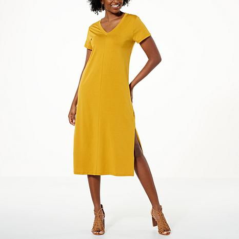 G by Giuliana Short-Sleeve T-Shirt Maxi Dress