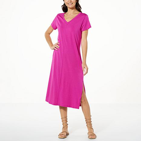 G by Giuliana Short-Sleeve T-Shirt Maxi Dress