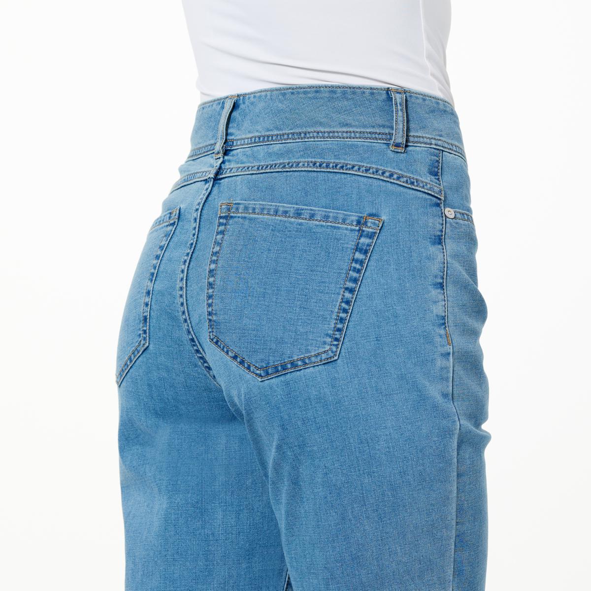 GBG Denim Mid-Rise Wide Leg Jeans