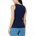 JACLYN SMITH SWEATER TANK BRTWHT - fashioncurb