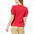JACLYN SMITH PUFF SLEEVE T - fashioncurb