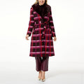 K. Ireland Coat with Faux Fur Trim - fashioncurb