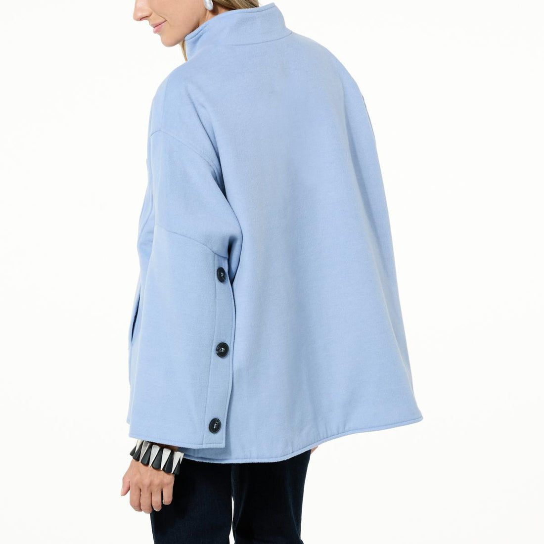 WynneCollection Unstructured Melton Jacket - fashioncurb
