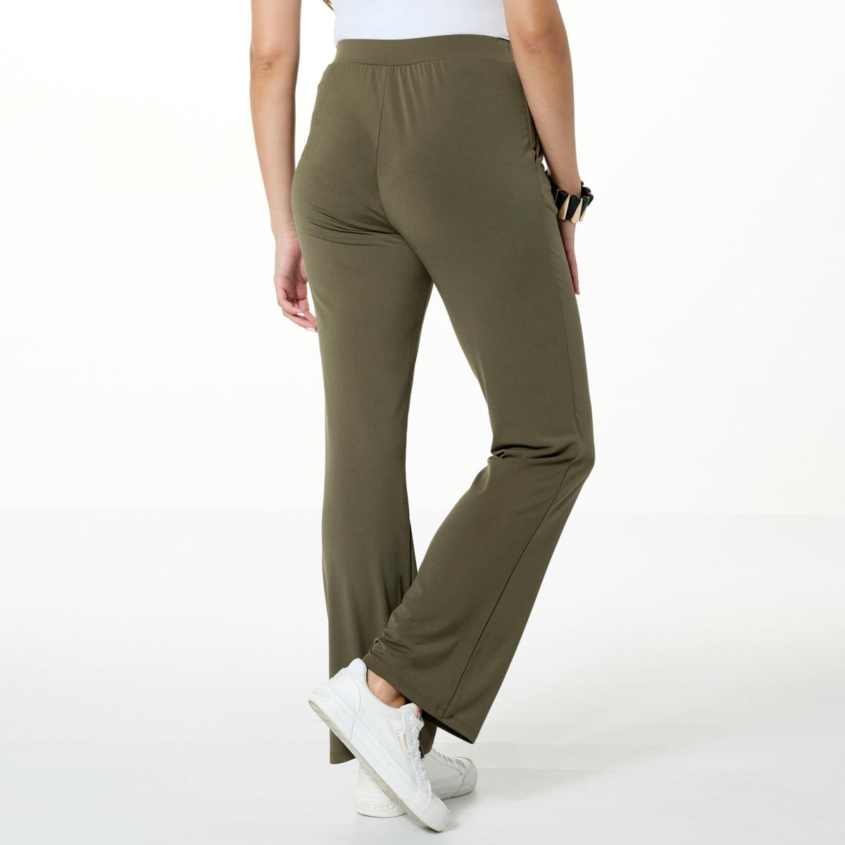 WynneLayers Matte Jersey Knit Flared Pant